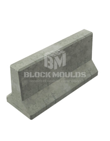 jersey a´barrier concrete block