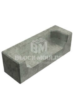 Concrete sofa seat 180-60-60